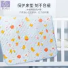 Foreign trade baby diaper pads, breathable and washable, milk thread anti-urine pads, cartoon leak-proof baby care pads details Picture